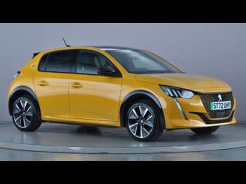 2022 - PEUGEOT E-208 50kWh GT Hatchback 5dr Electric Auto (7kW Charger) (136 ps)