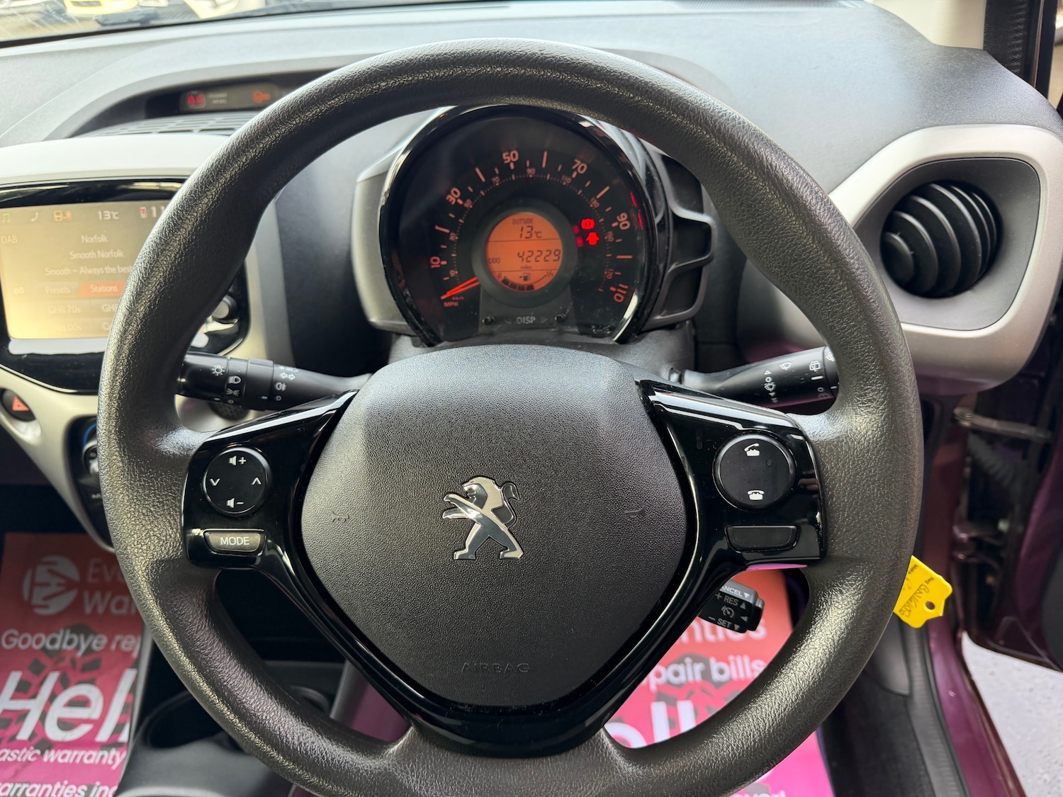 Used Peugeot 108 2016 for sale - 77635256: Photo 12