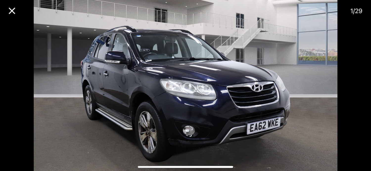 Used Hyundai Santa Fe 2012 for sale - 76592975: Photo 1