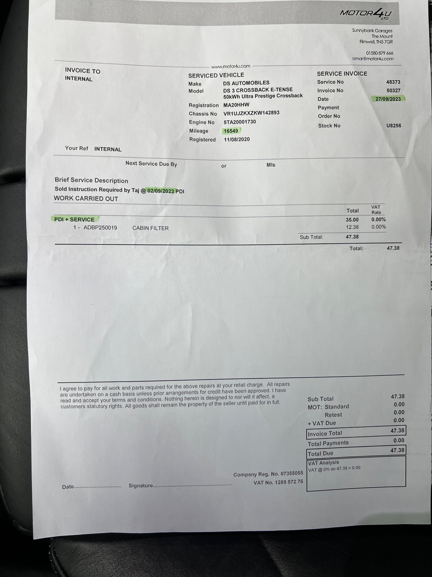 Used DS Automobiles DS 3 2020 for sale - 77684203: Photo 39