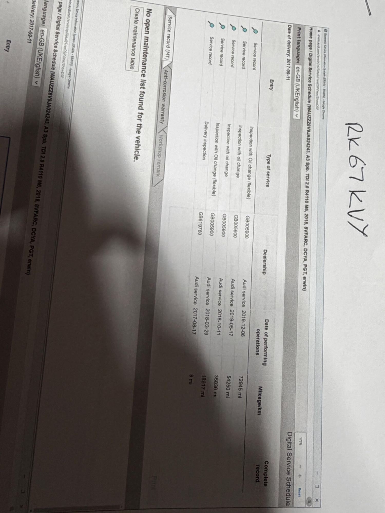 Used Audi A3 2017 for sale - 78204361: Photo 43