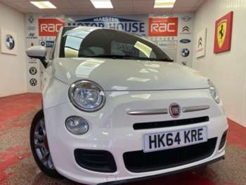2014  - Fiat 500 S (ONLY £35.00 ROAD TAX) (LOVELY SPEC) FREE MOT'S AS LONG AS YOU OWN THE CA 3-Door