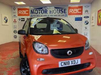 2018  - smart fortwo cabrio PASSION (CONVERTIBLE)(ONLY 30166 MILES) FREE MOT'S AS LONG AS YOU OWN THE C 2-Door
