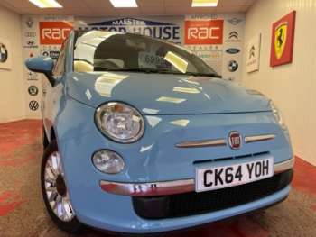 2014  - Fiat 500 LOUNGE(ONLY £35.00 ROAD TAX)(ONLY 59420 MILES) FREE MOT'S AS LONG AS YOU OW 3-Door