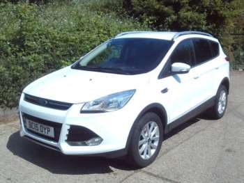 2015 (15) - 2.0 TDCi Titanium 5dr White 45k Miles Years MOT Warranty