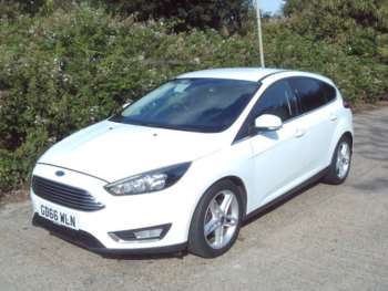 2017 (66) - 1.0 EcoBoost Titanium 5dr White 54k Miles FSH Years MOT Warranty