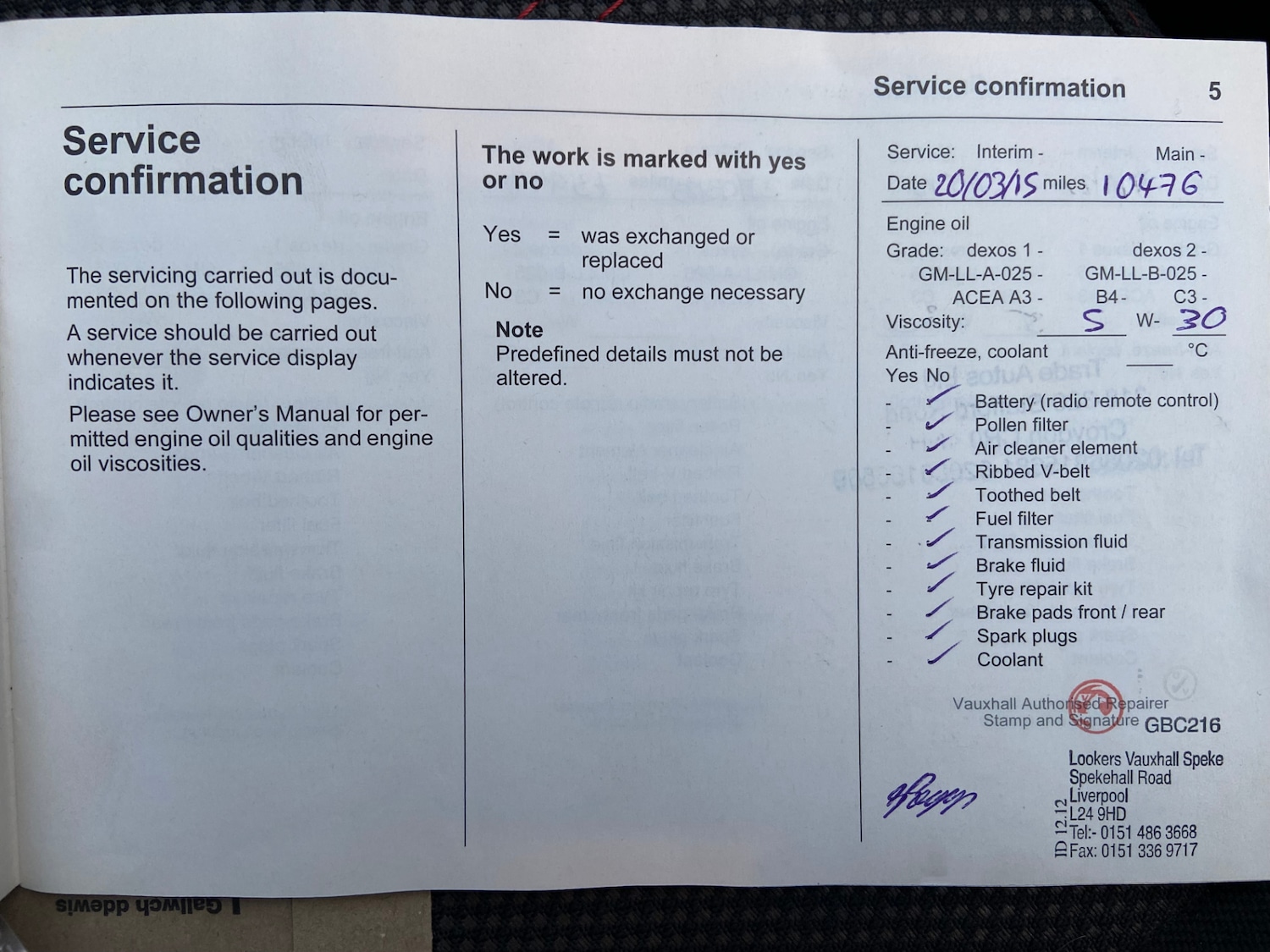 Used Vauxhall Corsa 2014 for sale - 77342769: Photo 11