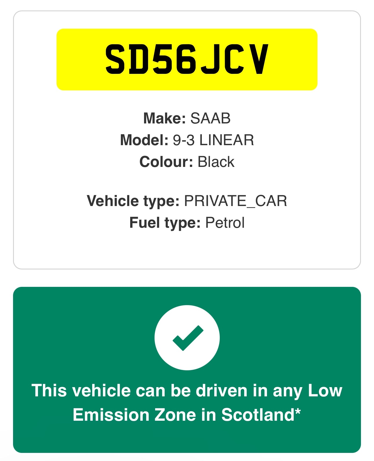 Used Saab 9-3 2006 for sale - 77391680: Photo 6