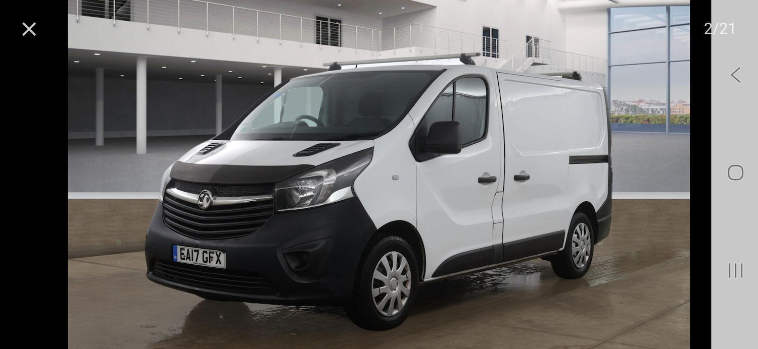 Used Vauxhall Vivaro 2017 for sale - 77479468: Photo 2