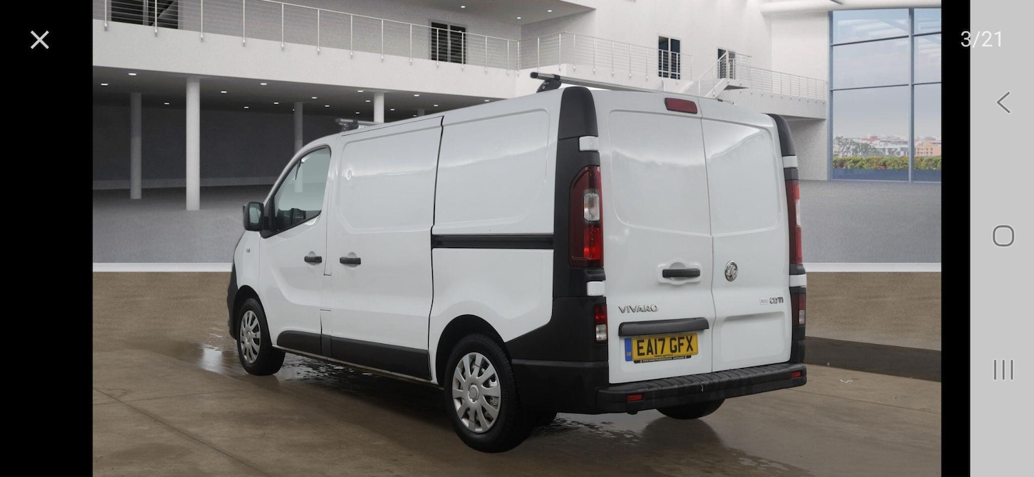 Used Vauxhall Vivaro 2017 for sale - 77479468: Photo 3