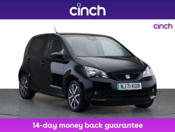 Seat Mii Electric 0.00 5dr Hatchback Full electric for less than £200/month  Black Jersey Channel Islands