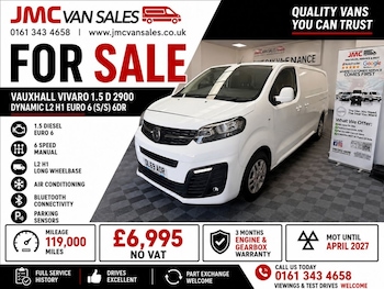 Used Vauxhall Vivaro 2019 for sale - 79166548: Photo