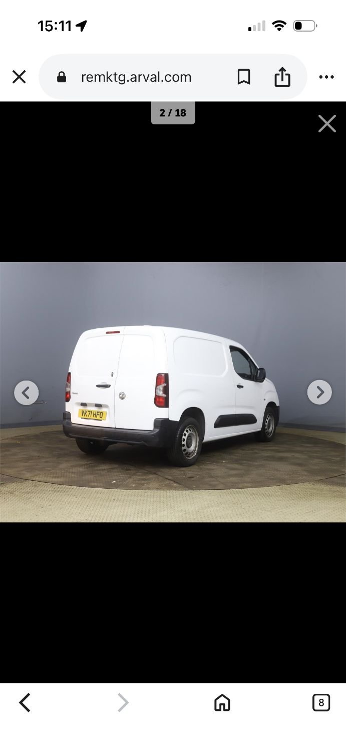 Used Vauxhall Combo 2021 for sale - 77655372: Photo 9