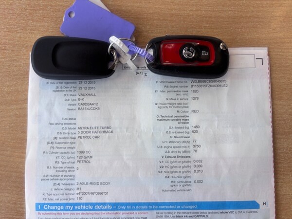Used Vauxhall Astra 2015 for sale - 75997805: Photo 25