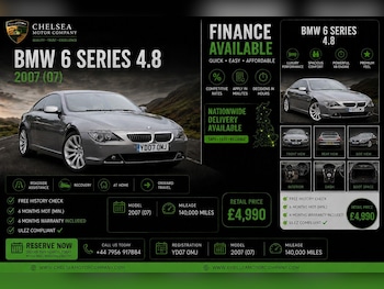 Used BMW 6 Series 2007 for sale - 78911782: Photo