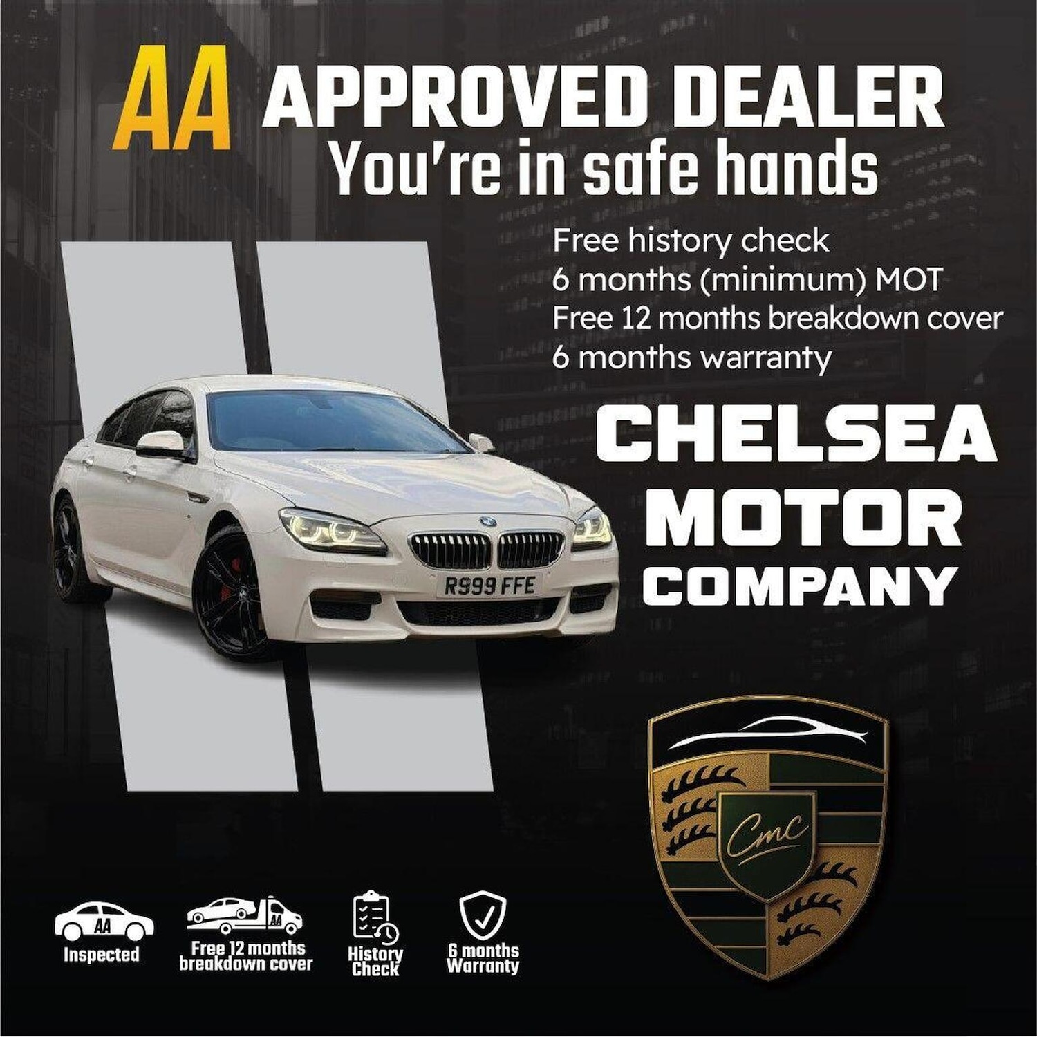 Used BMW 6 Series 2016 for sale - 77539214: Photo 2