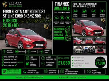 Used Ford Fiesta 2018 for sale - 79860572: Photo