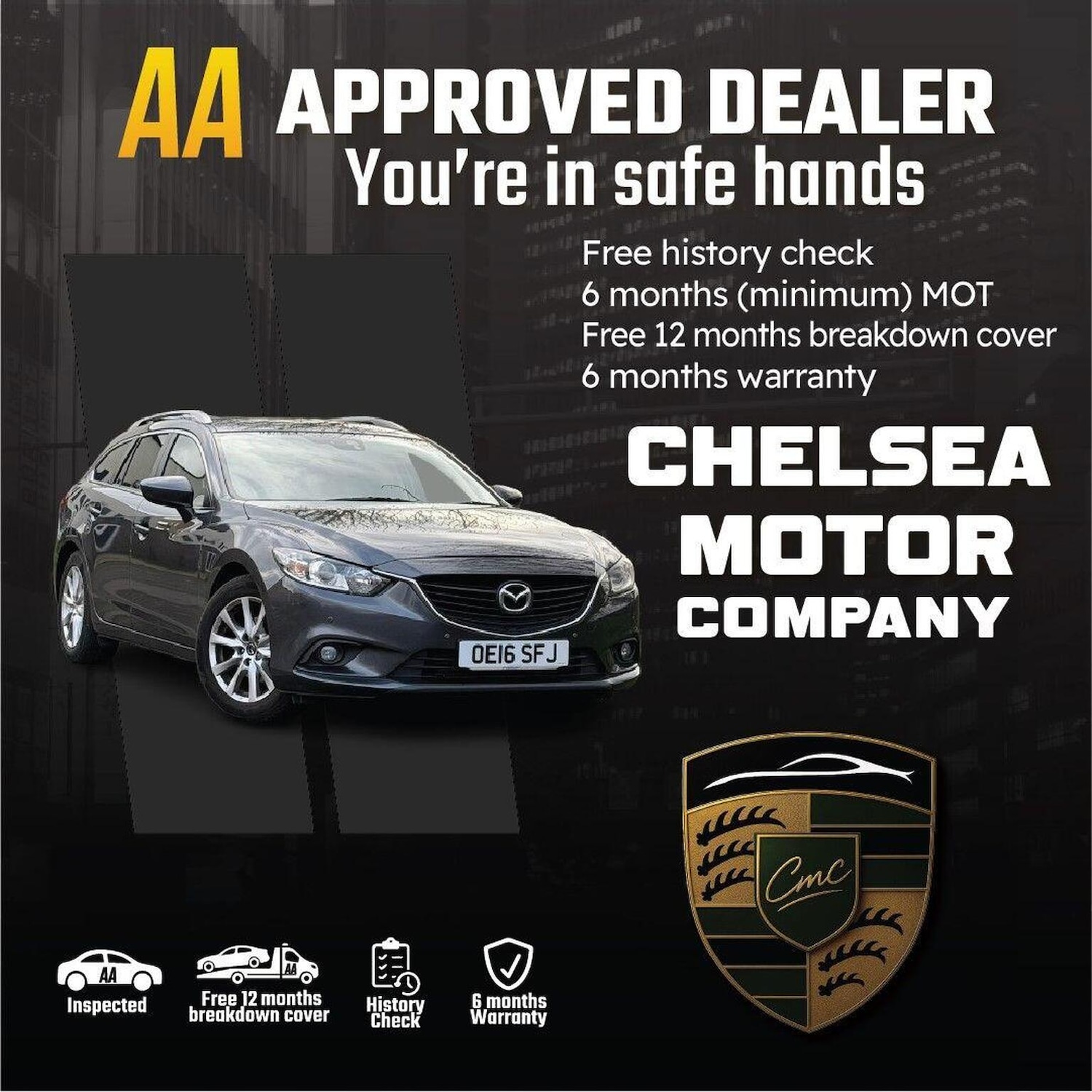 Used Mazda Mazda6 2016 for sale - 77539204: Photo 2