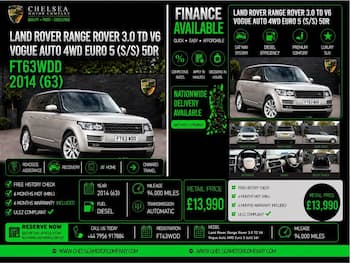Used Land Rover Range Rover 2014 for sale - 79820713: Photo