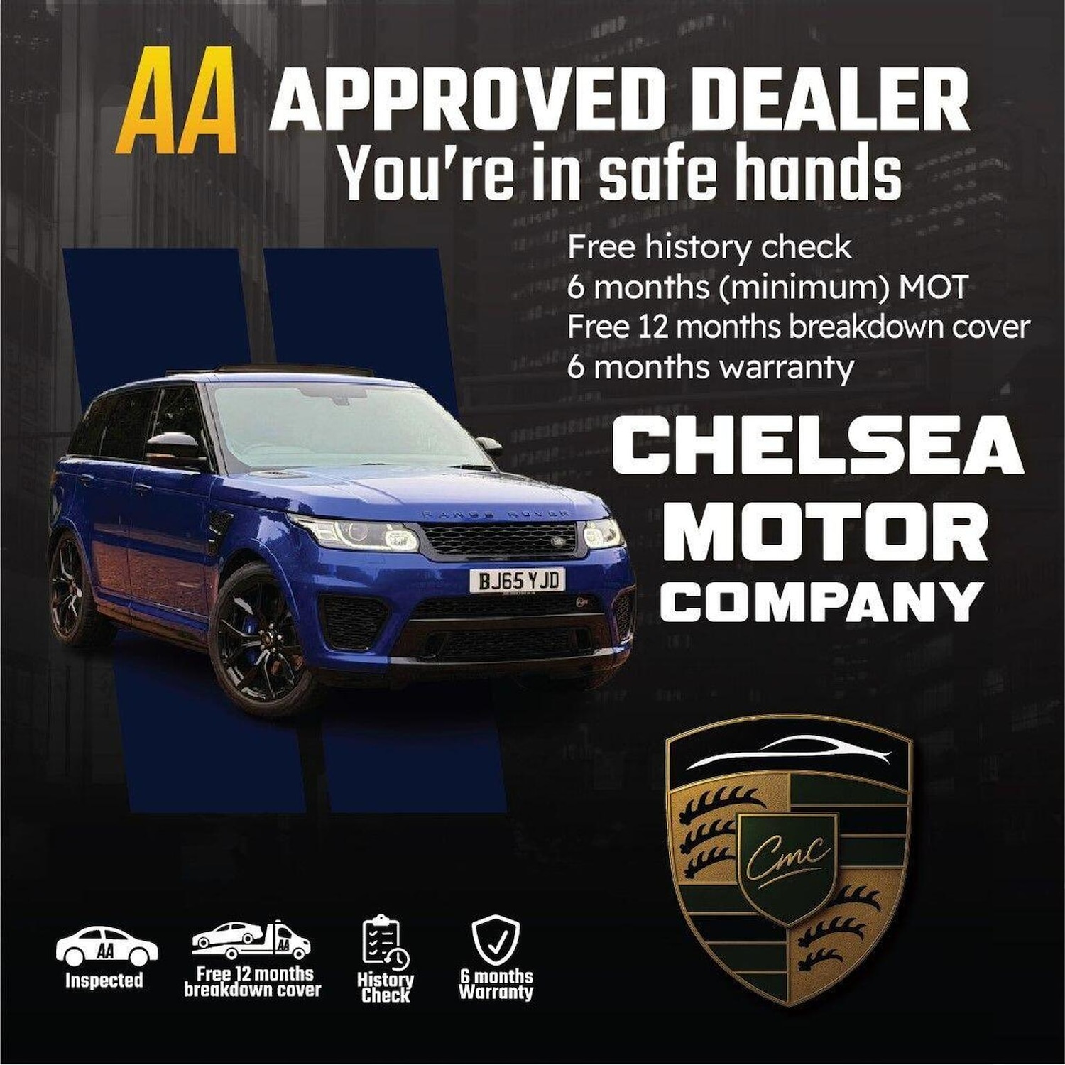 Used Land Rover Range Rover Sport 2015 for sale - 77539224: Photo 2