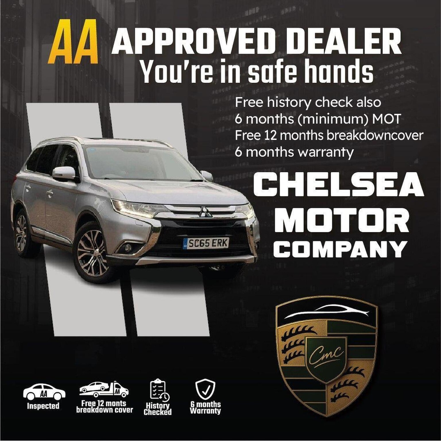 Used Mitsubishi Outlander 2015 for sale - 77539226: Photo 2