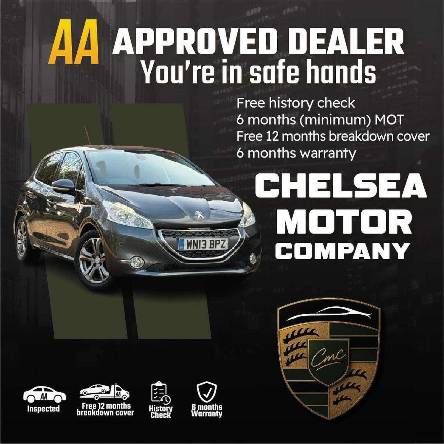 Used Peugeot 208 2013 for sale - 77735664: Photo 2