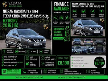 Used Nissan Qashqai 2016 for sale - 79808773: Photo