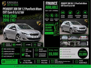 Used Peugeot 308 2016 for sale - 79767190: Photo
