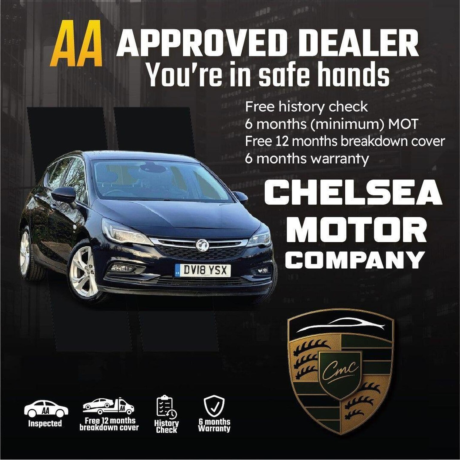 Used Vauxhall Astra 2018 for sale - 77781771: Photo 2