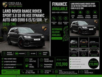 Used Land Rover Range Rover Sport 2016 for sale - 79412267: Photo