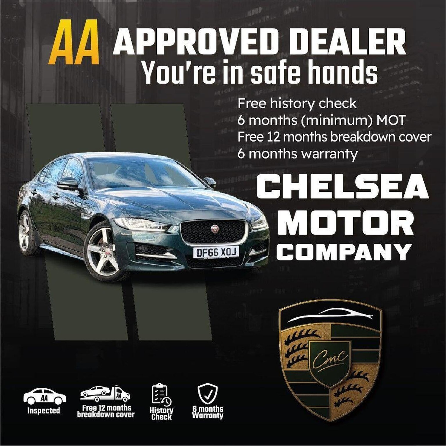 Used Jaguar XE 2017 for sale - 77650050: Photo 2