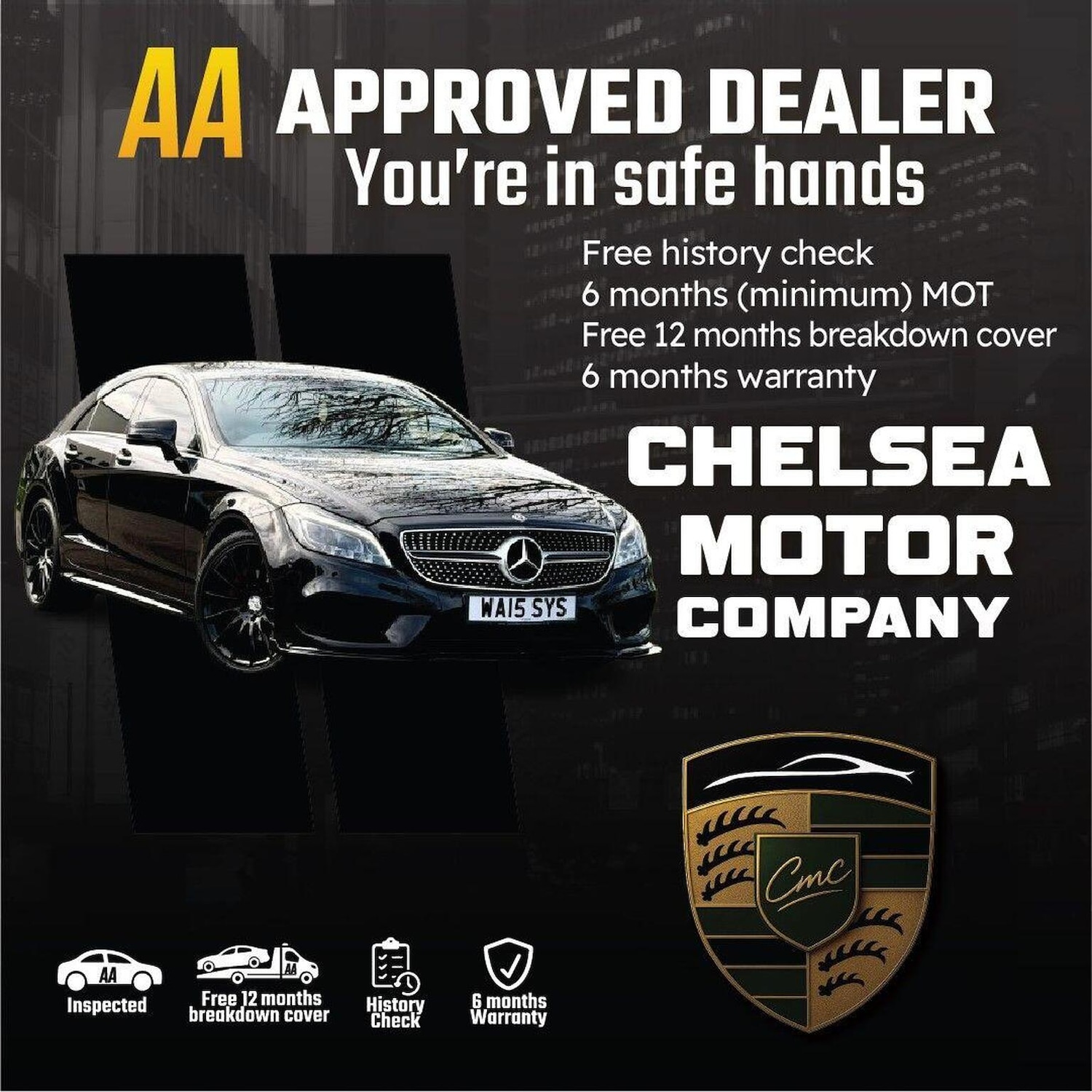 Used Mercedes-Benz CLS 2015 for sale - 77656249: Photo 2