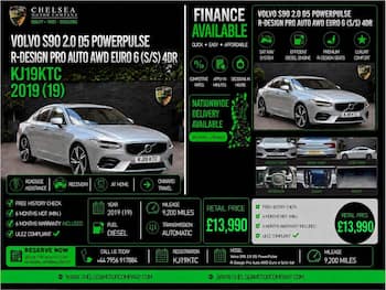 Used Volvo S90 2019 for sale - 79793521: Photo