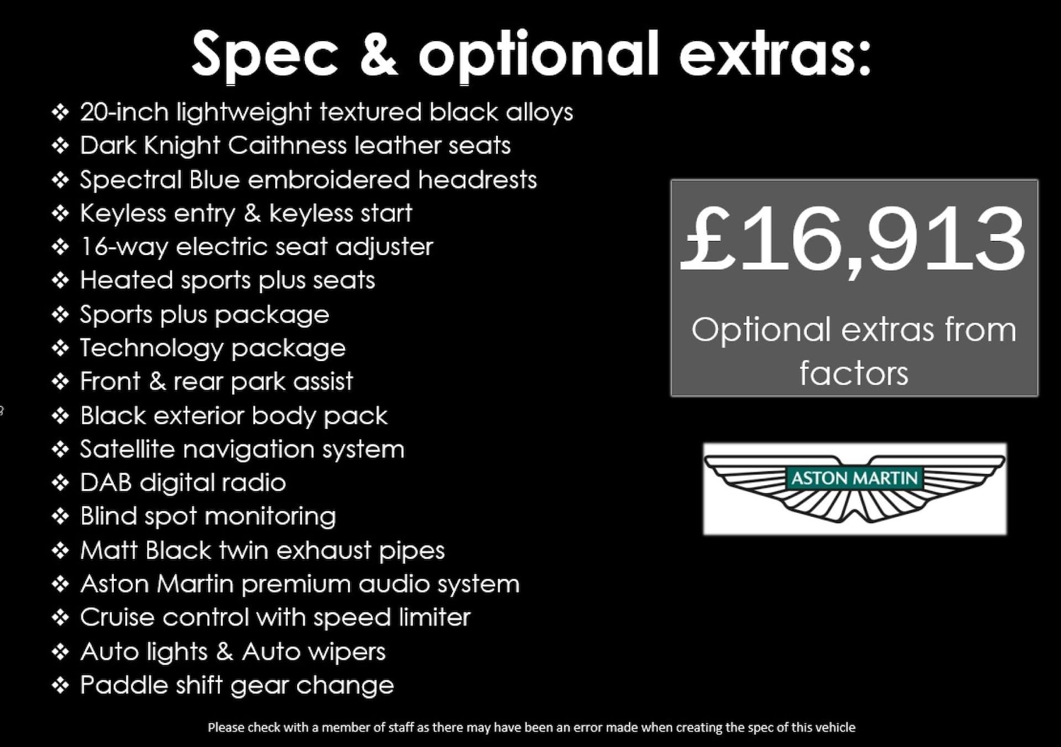 Used Aston Martin Vantage 2019 for sale - 77035669: Photo 20