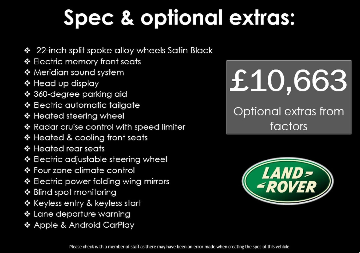 Used Land Rover Range Rover Sport 2019 for sale - 76290963: Photo 21
