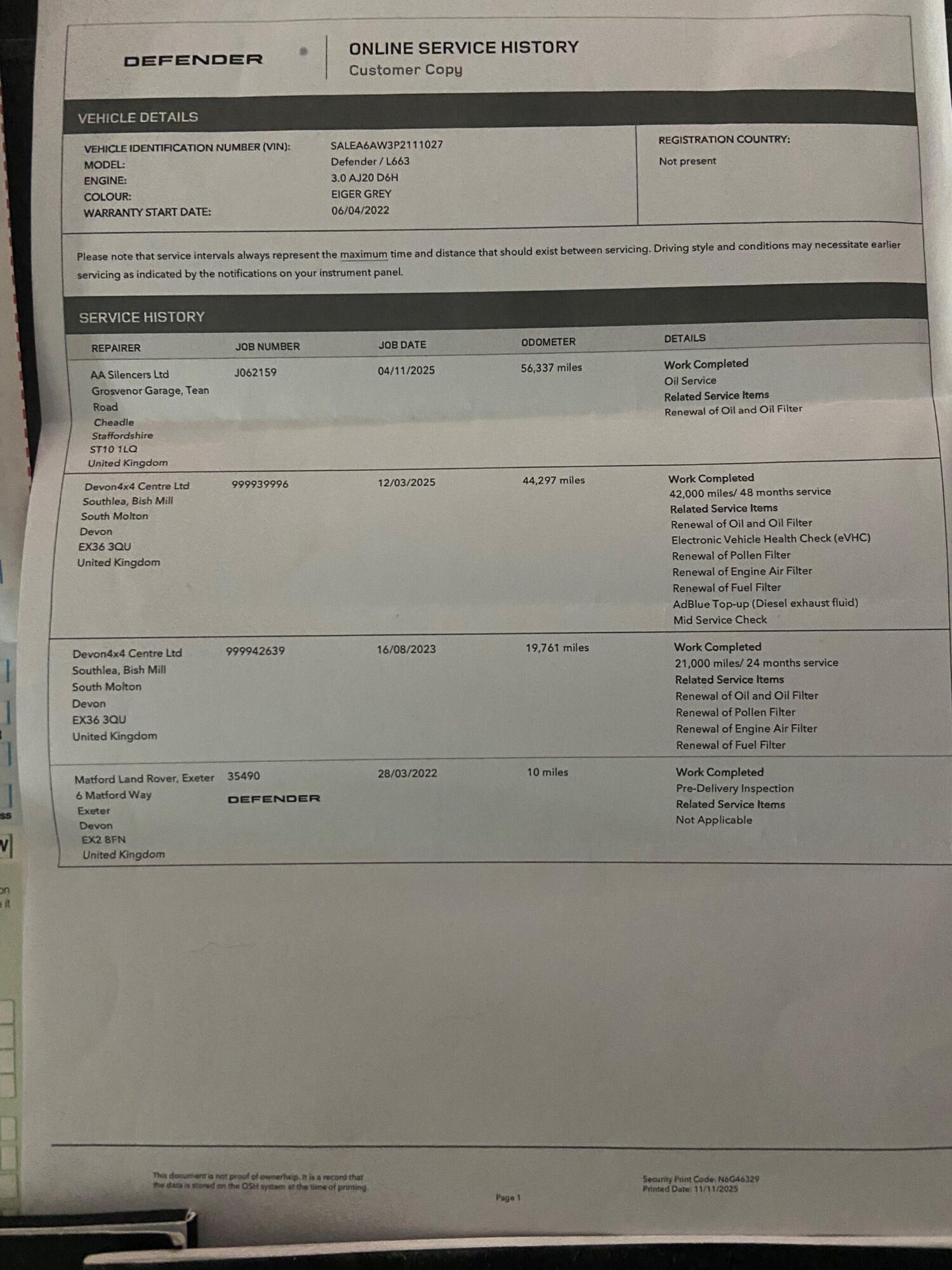 Used Land Rover Defender 90 for sale - 77190876: Photo 63