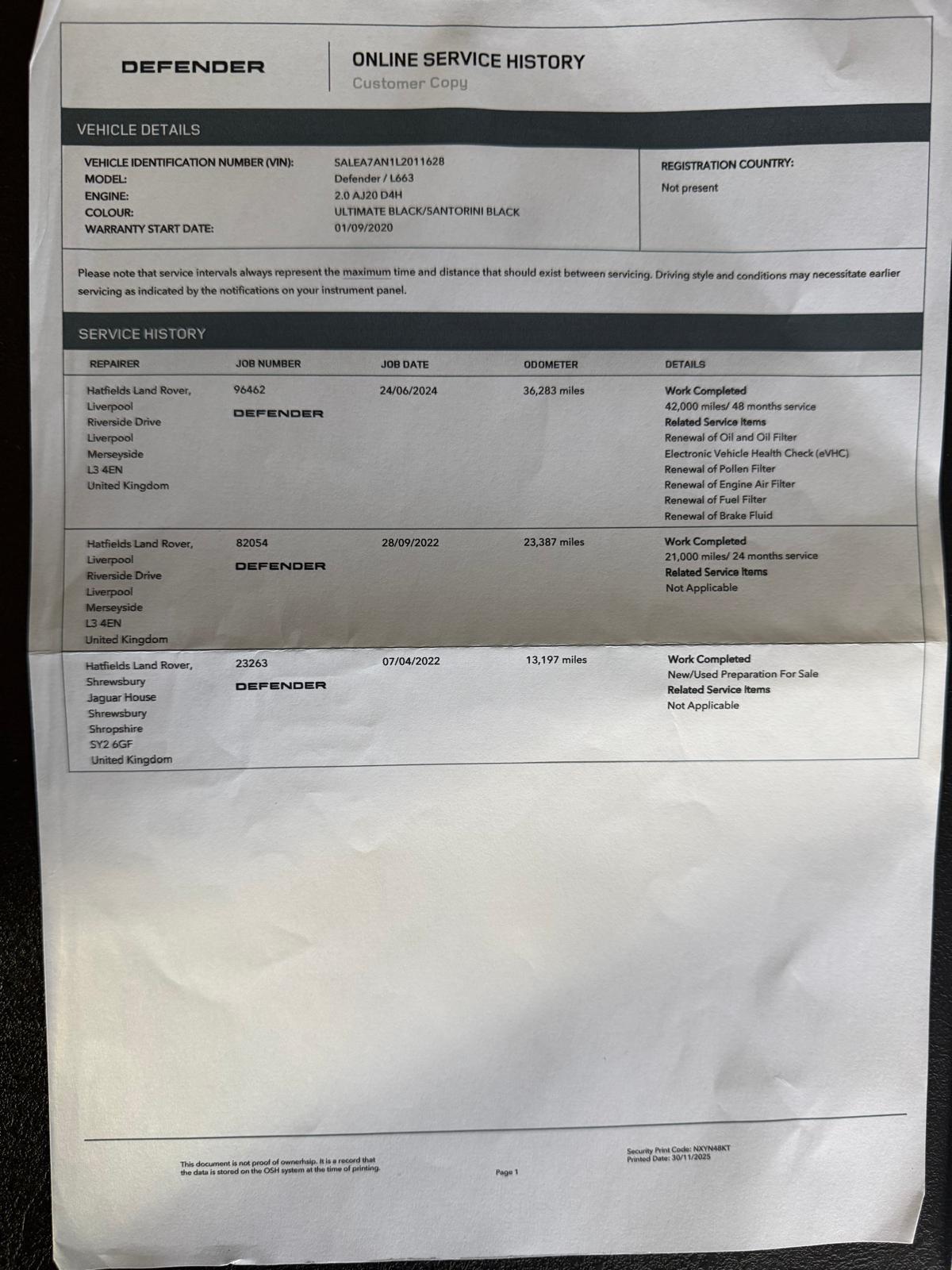 Used Land Rover Defender 2020 for sale - 77387661: Photo 70