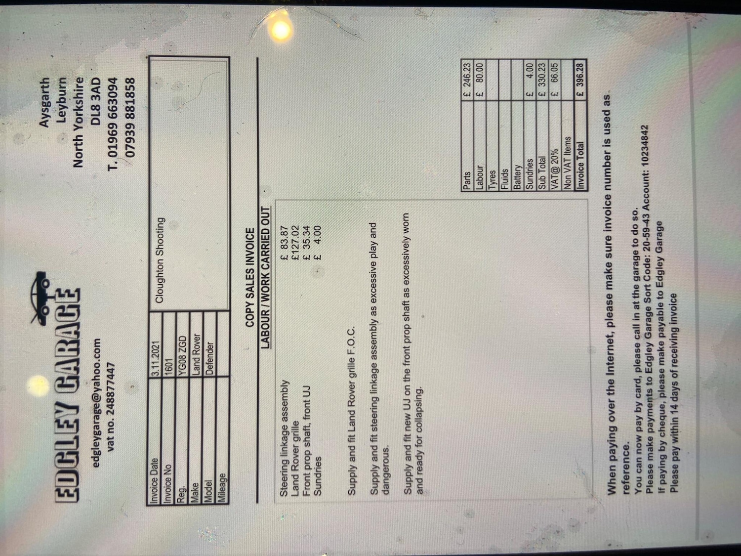 Used Land Rover Defender 90 2008 for sale - 76765685: Photo 68