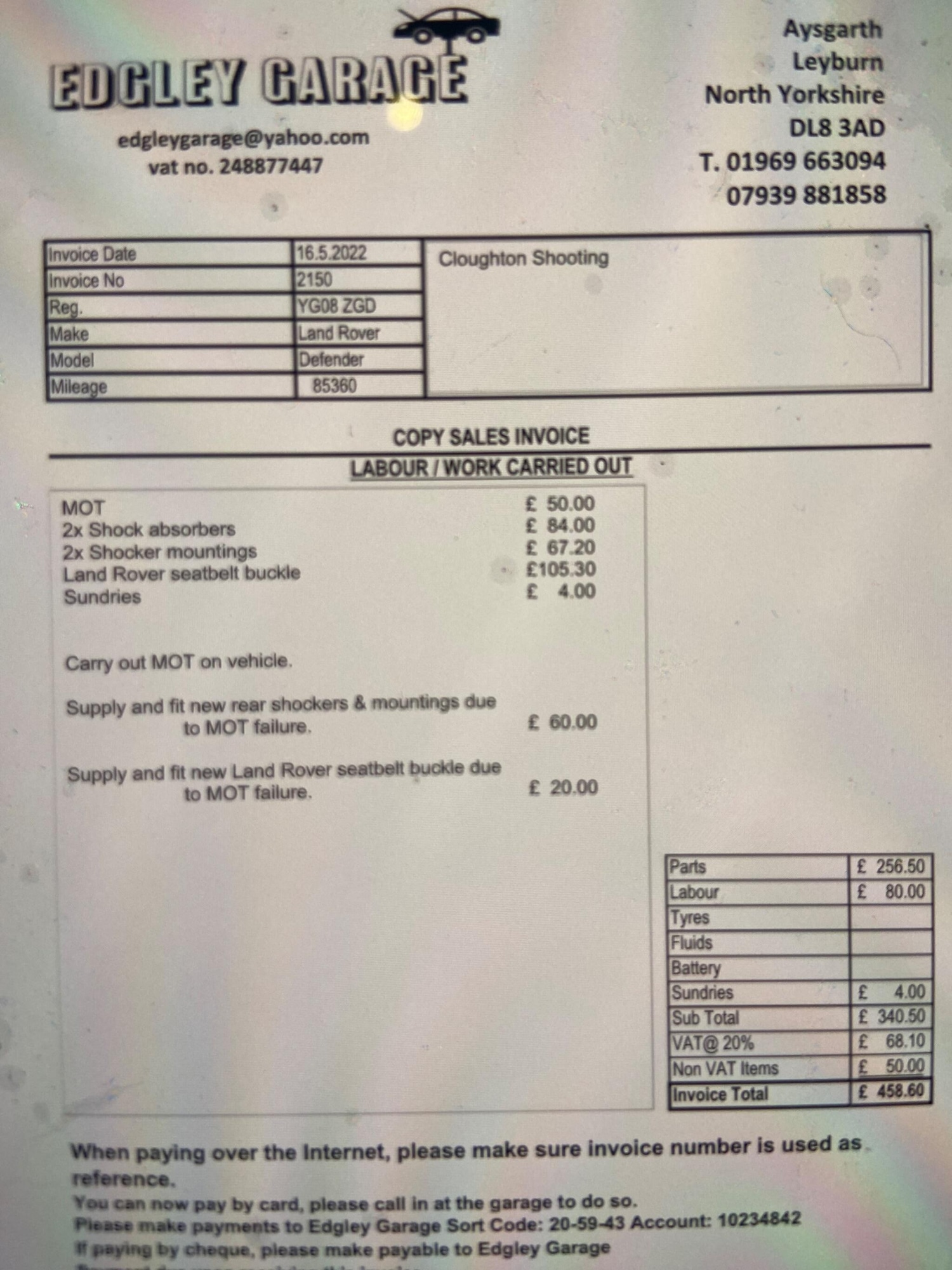 Used Land Rover Defender 90 2008 for sale - 76765685: Photo 69