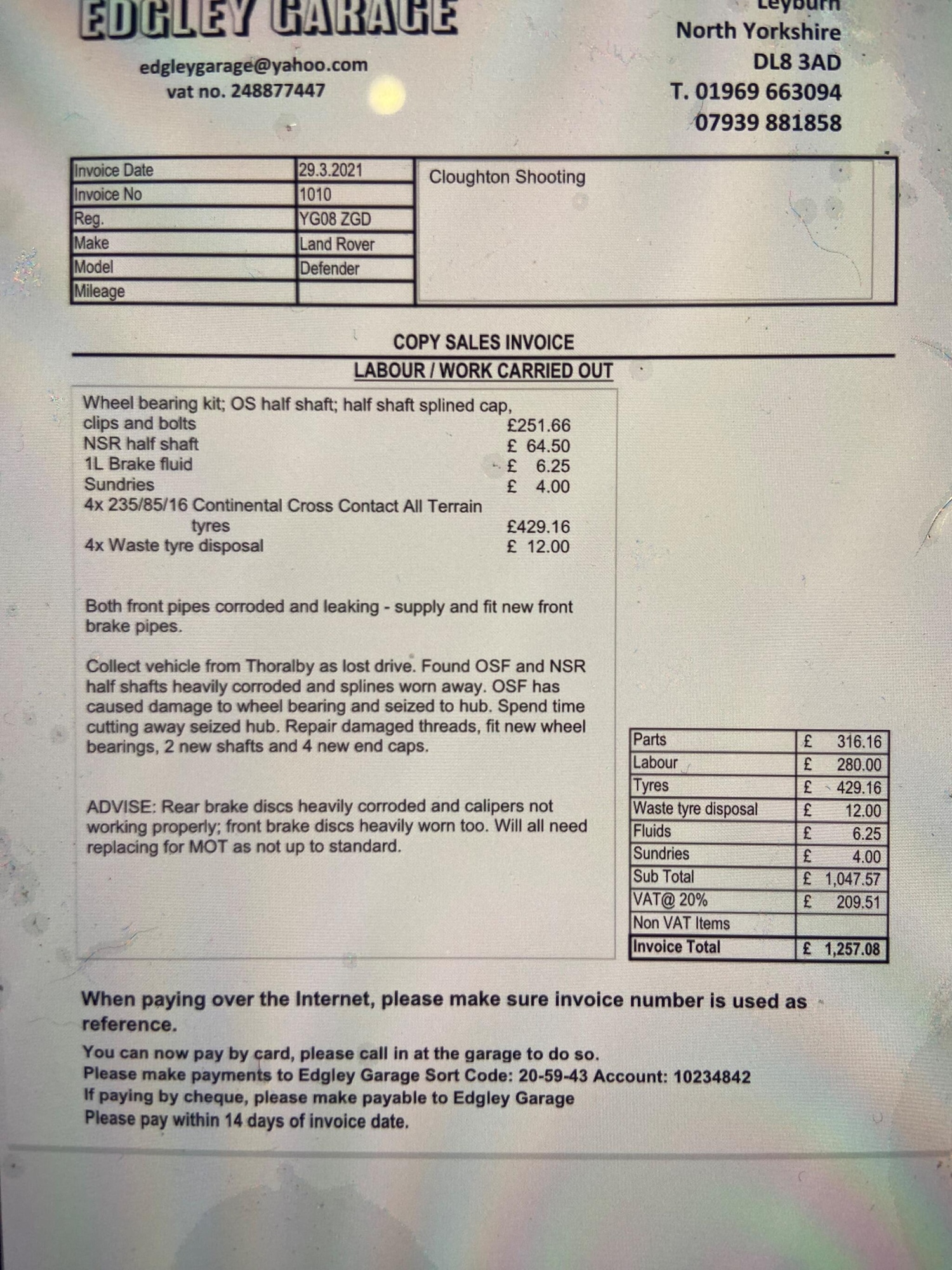 Used Land Rover Defender 90 2008 for sale - 76765685: Photo 76