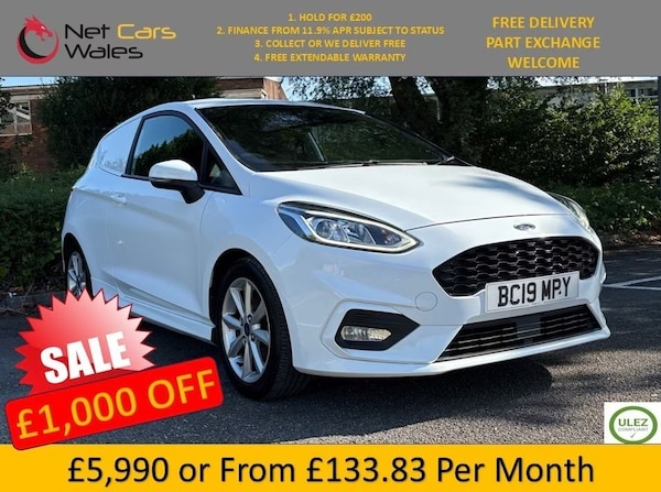 Used Ford Fiesta 2019 for sale - 76180894: Photo 1