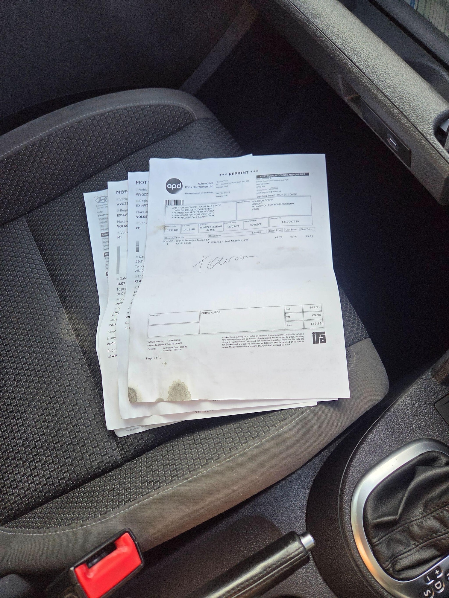 Used Volkswagen Touran 2014 for sale - 76349859: Photo 14