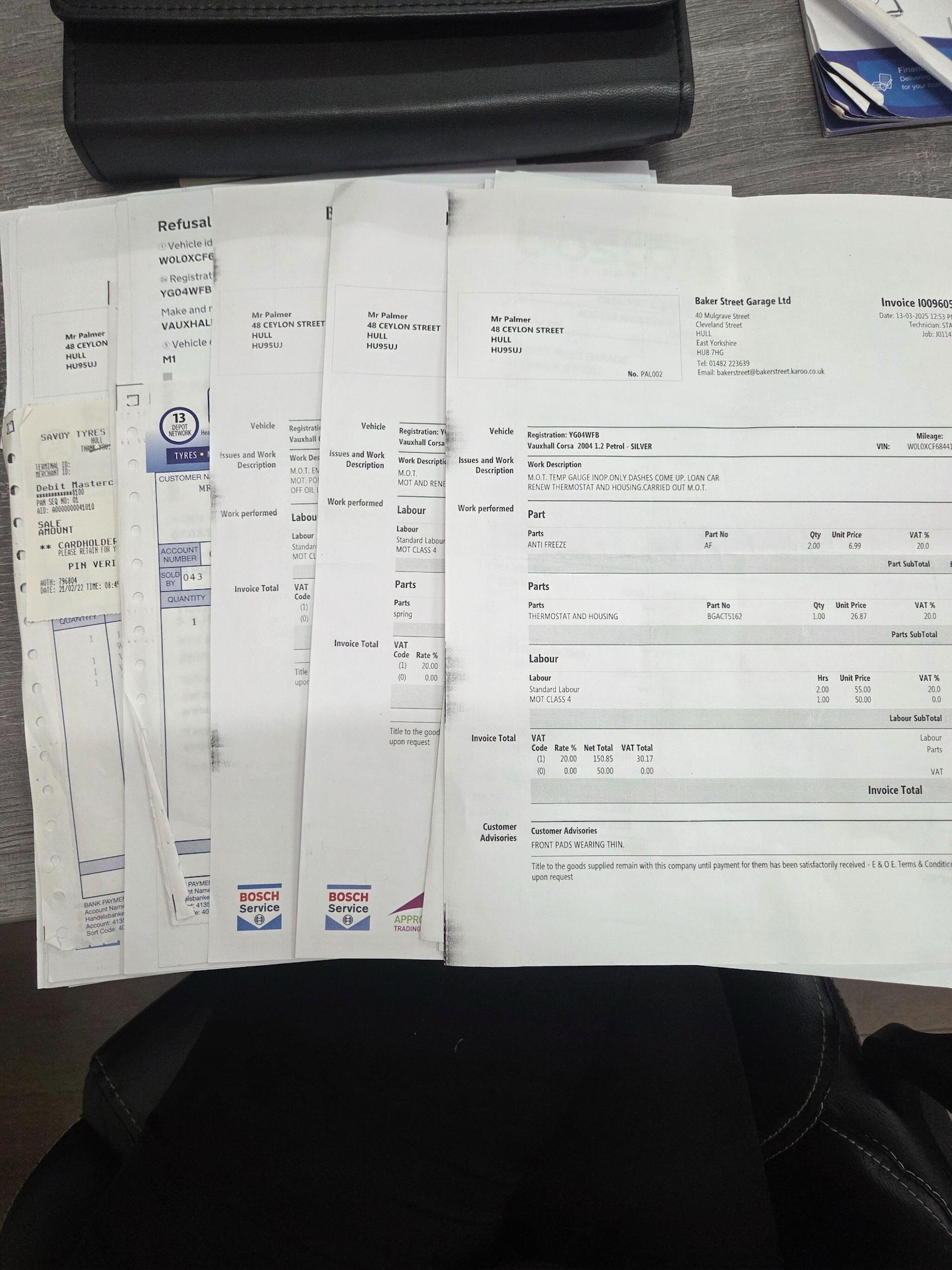 Used Vauxhall Corsa 2004 for sale - 77783661: Photo 13