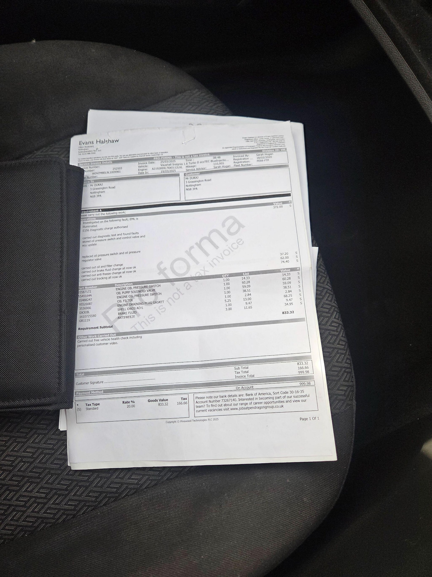 Used Vauxhall Insignia 2020 for sale - 77144593: Photo 15