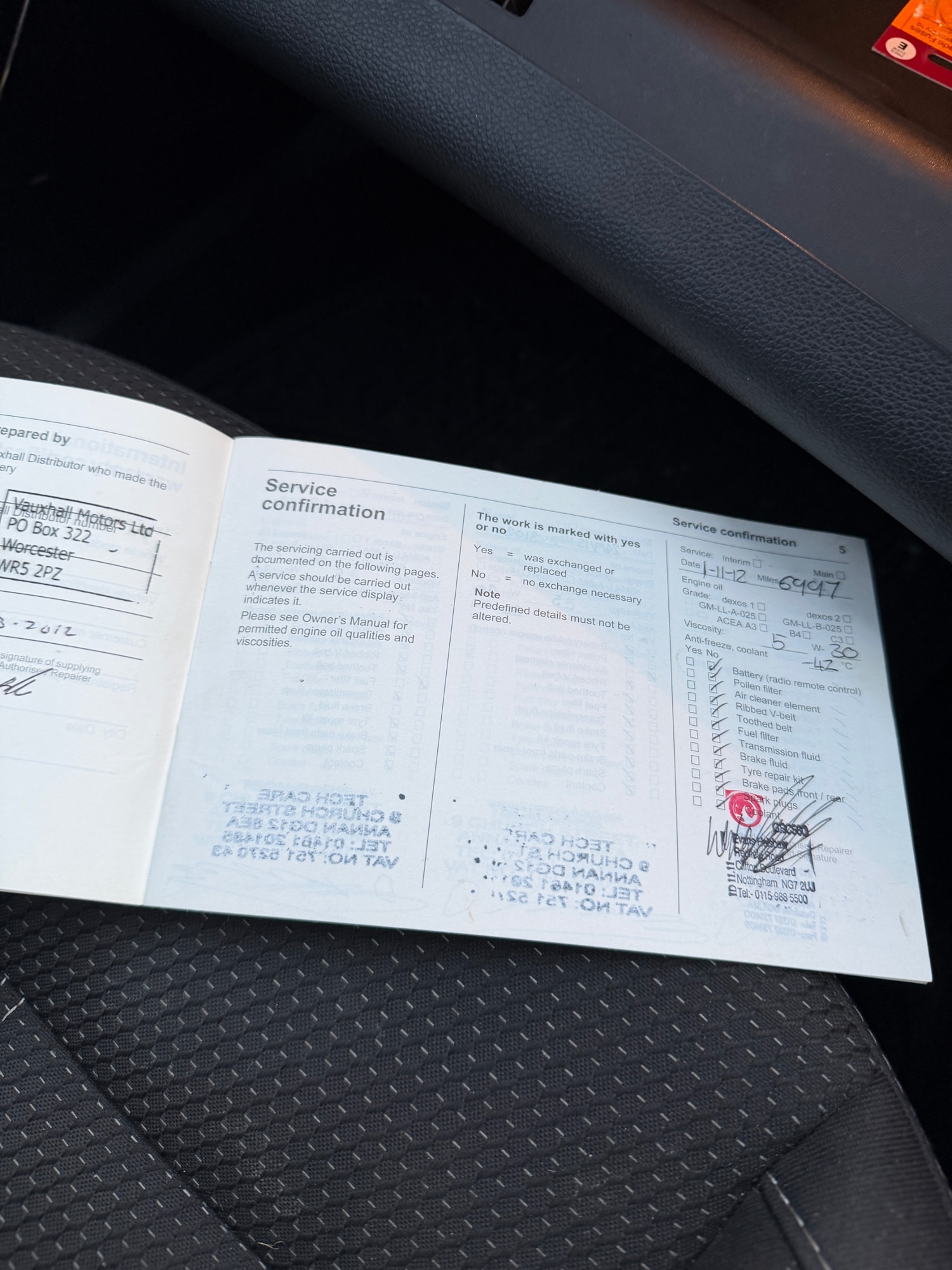 Used Vauxhall Astra 2012 for sale - 77139188: Photo 10