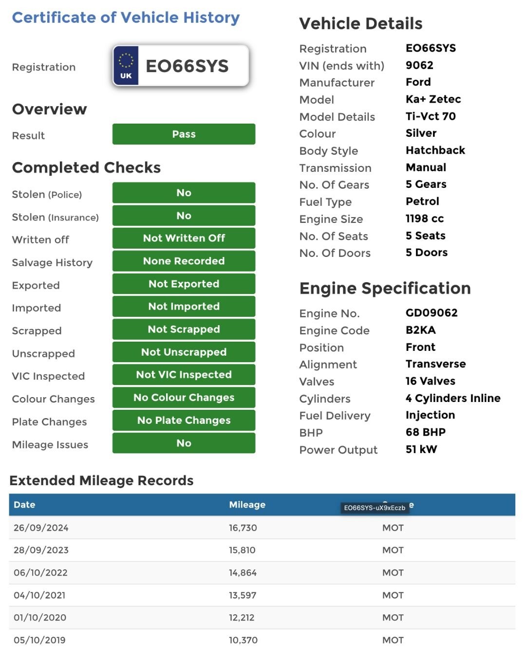 Used Ford Ka+ 2016 for sale - 75422357: Photo 35