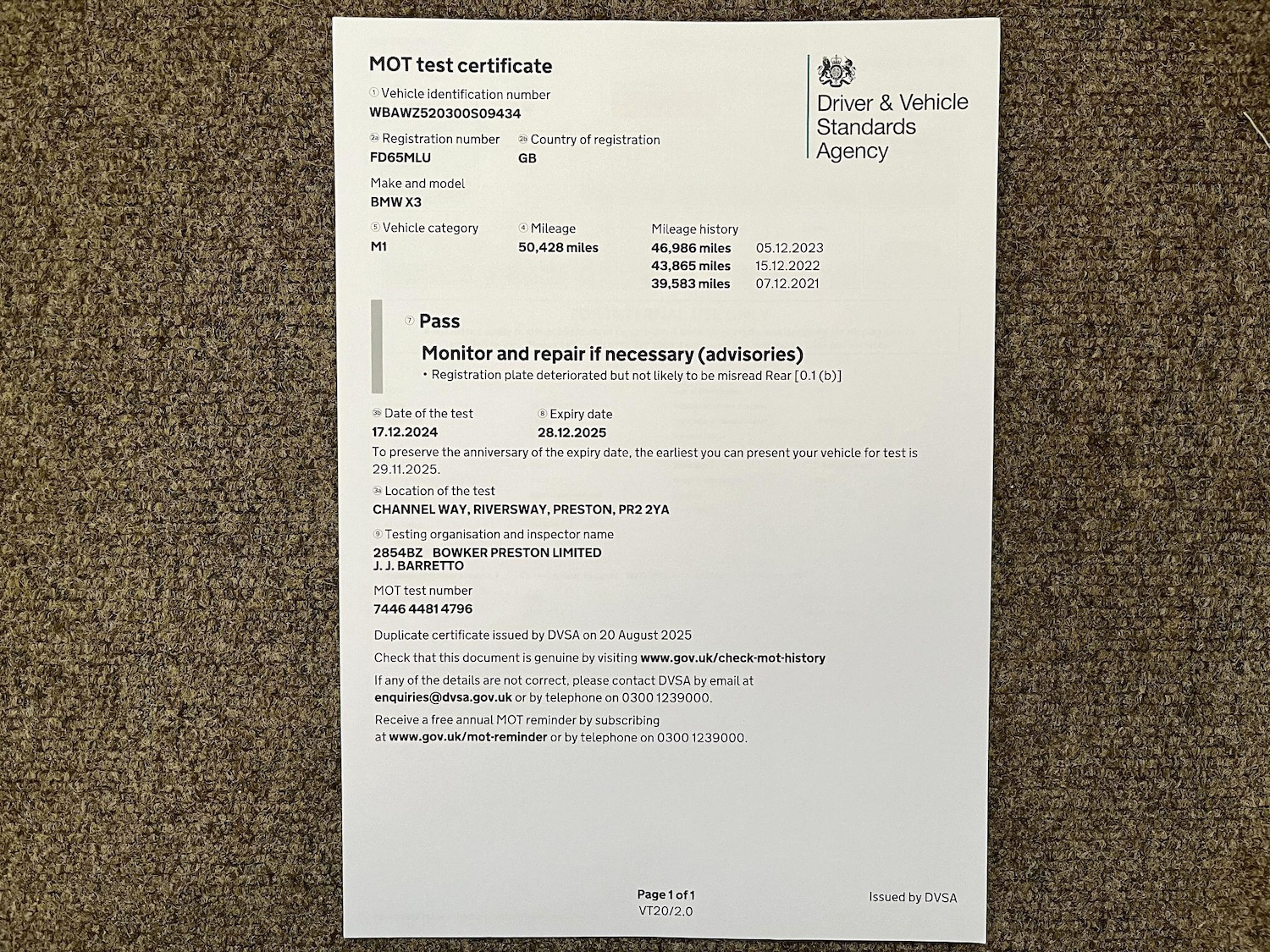 Used BMW X3 for sale - 76485412: Photo 47