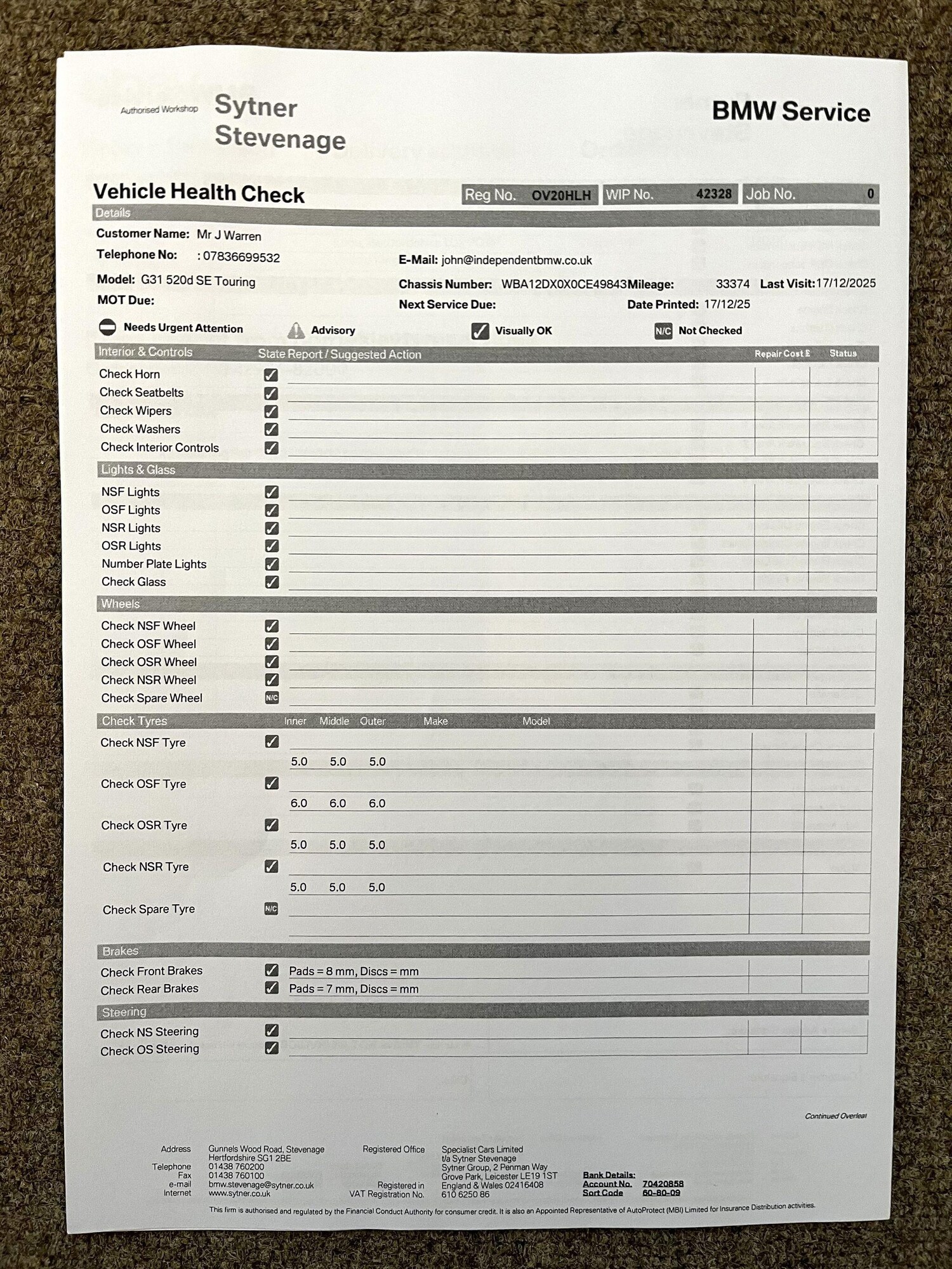 Used BMW 5 Series 2020 for sale - 77016593: Photo 43