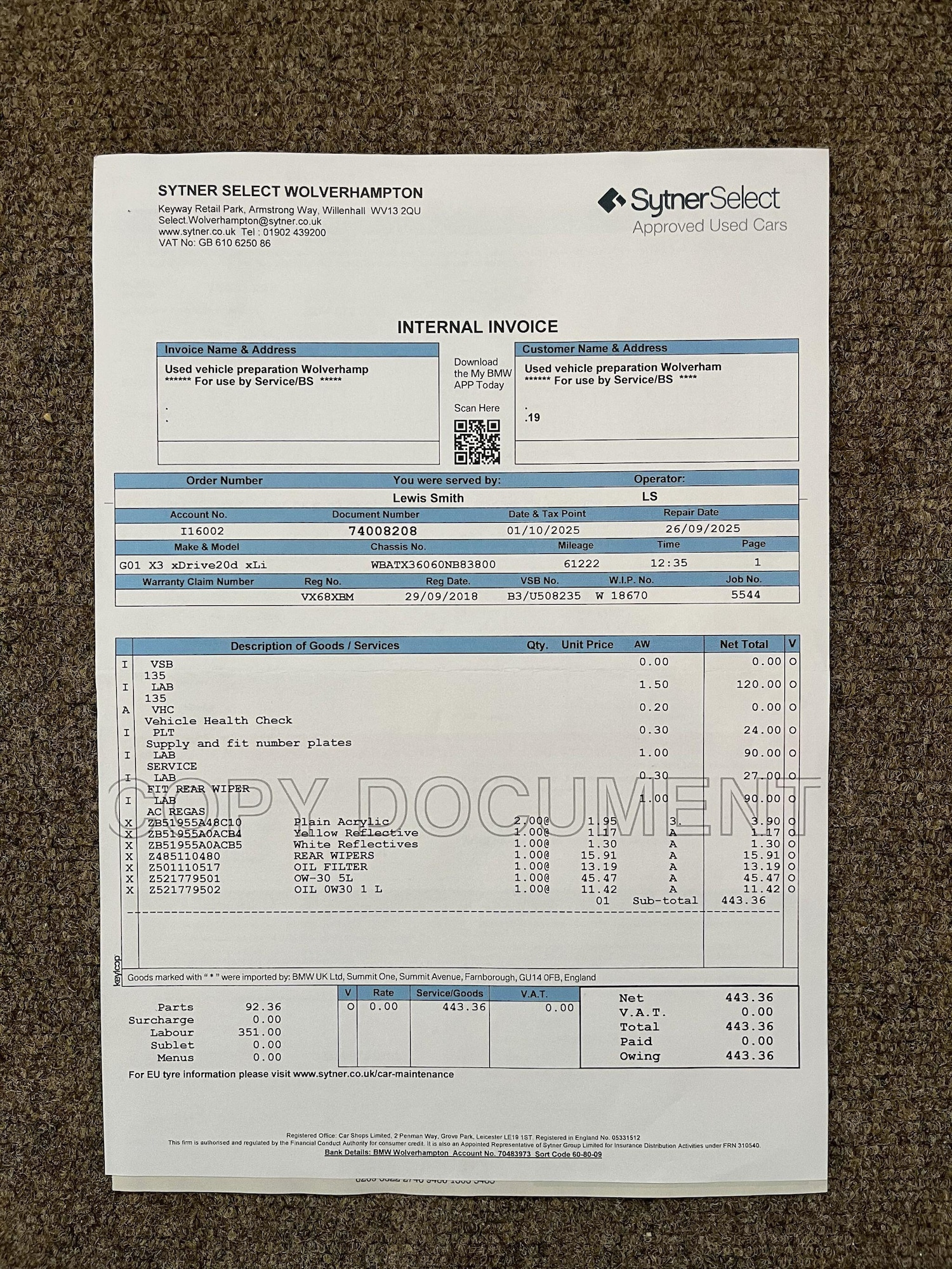 Used BMW X3 2018 for sale - 76887283: Photo 51