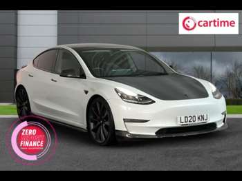 2020 (20) - (Dual Motor) Performance Saloon 4dr Electric Auto 4WDE (Performance Upgrade